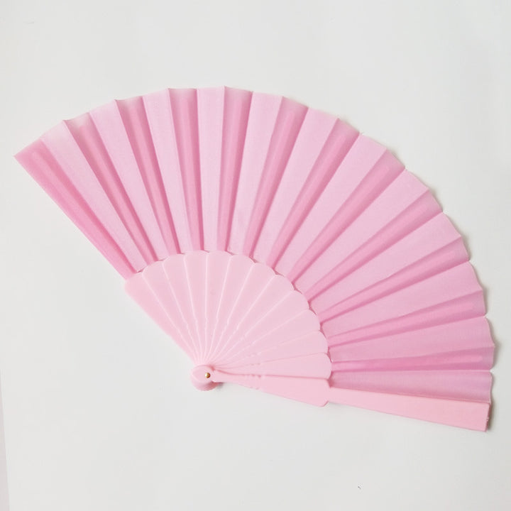 Ladies elegant hand fan made of high-quality paper and natural materials Stornfield