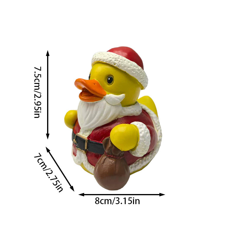 Funny rubber duck in craftsman's outfit Stornfield