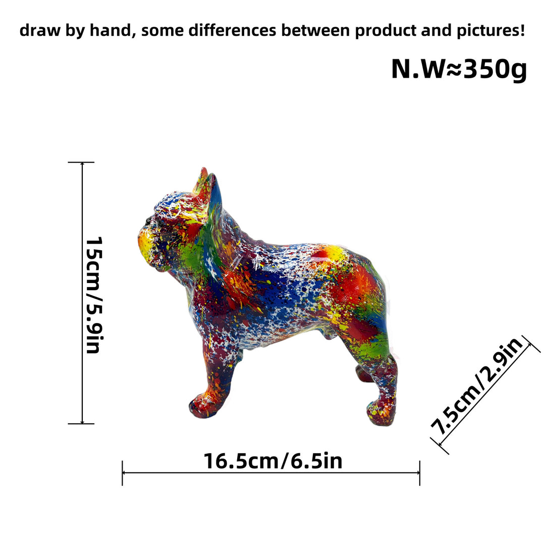 Decorative figure of a French Bulldog Stornfield