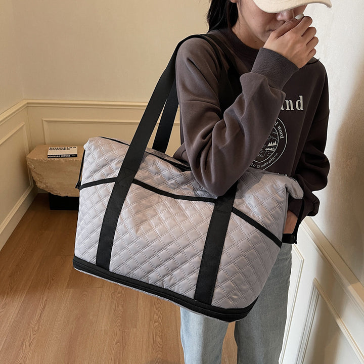 Quilted Travel Weekender Bag Stornfield