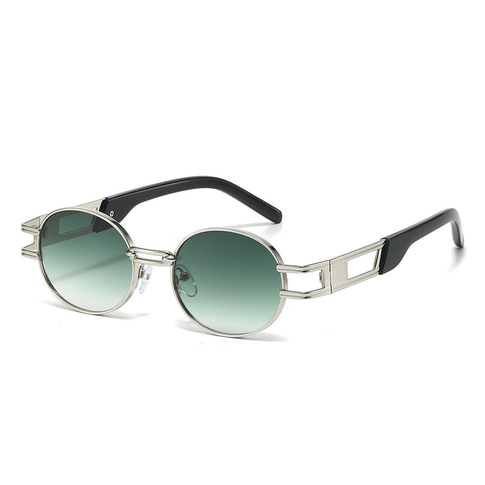 Modern Minimalist Round Sunglasses Stornfield