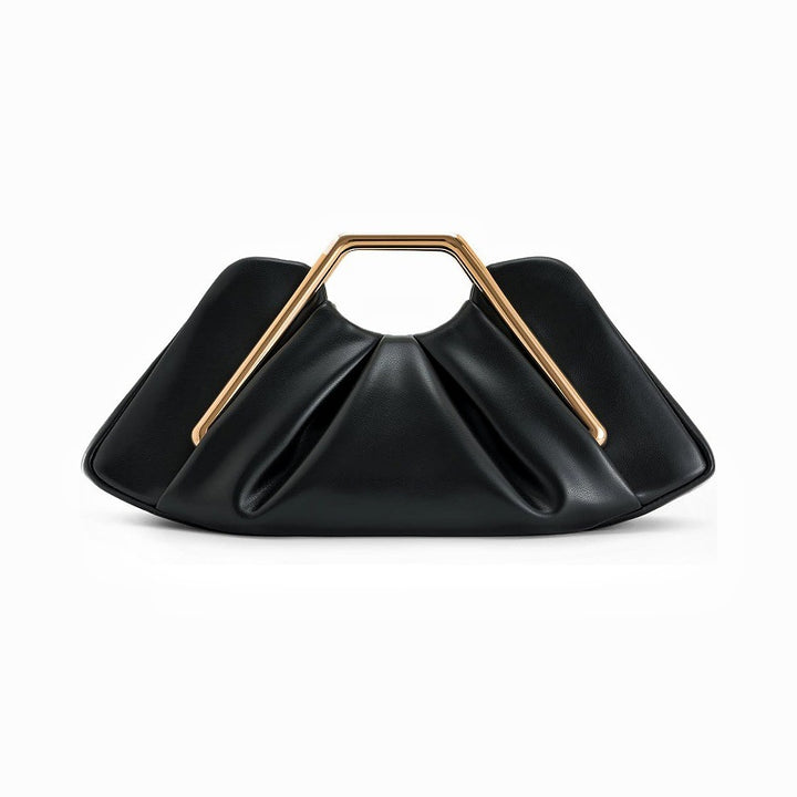 Designer handbag with unique handle Stornfield