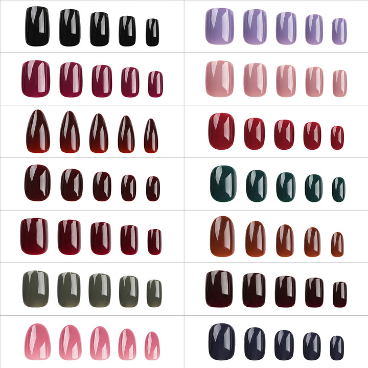 Elegant Nail Art with Gloss Finish Stornfield