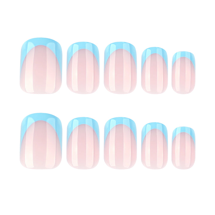 Elegant Manicure Artificial Nails with Pastel Colors Stornfield