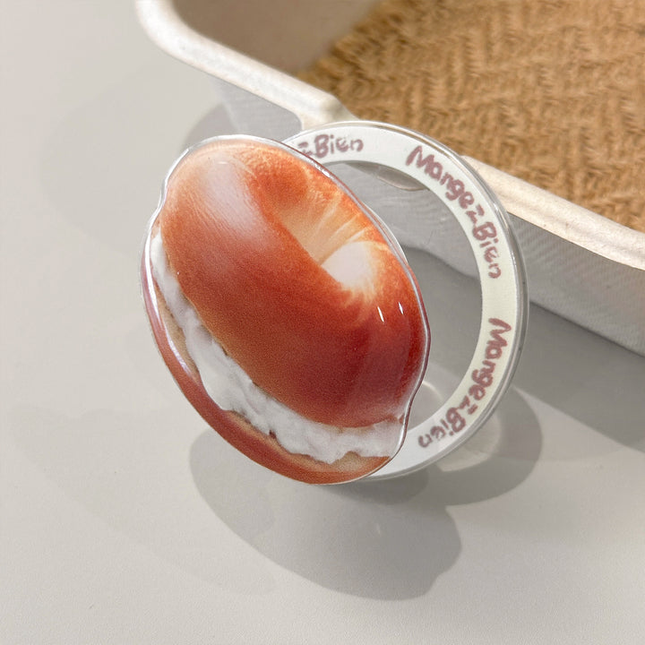 Bagel-shaped coffee cup coasters Stornfield