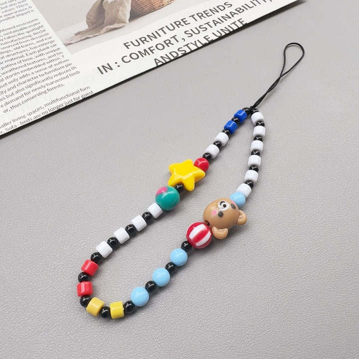Heart-Shaped Beaded Eyewear Chain Stornfield