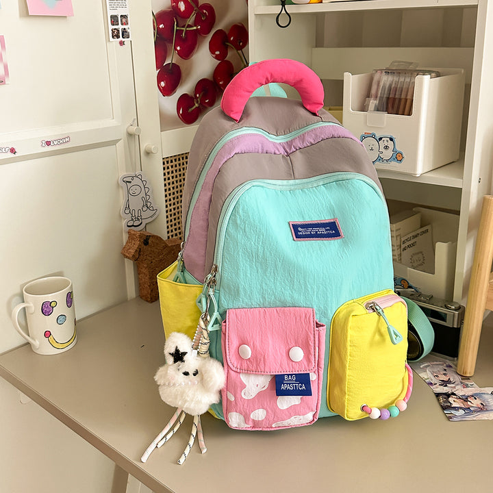 Colorful Multi-Pocket Backpack Stornfield