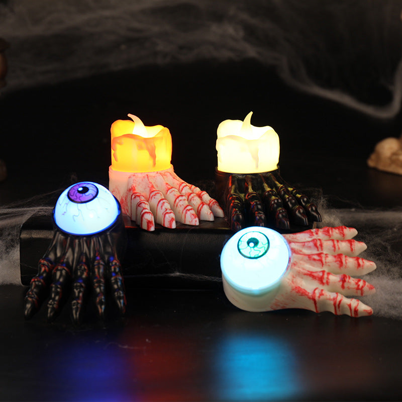 Creepy Halloween Themed Decorative Hand Lamp