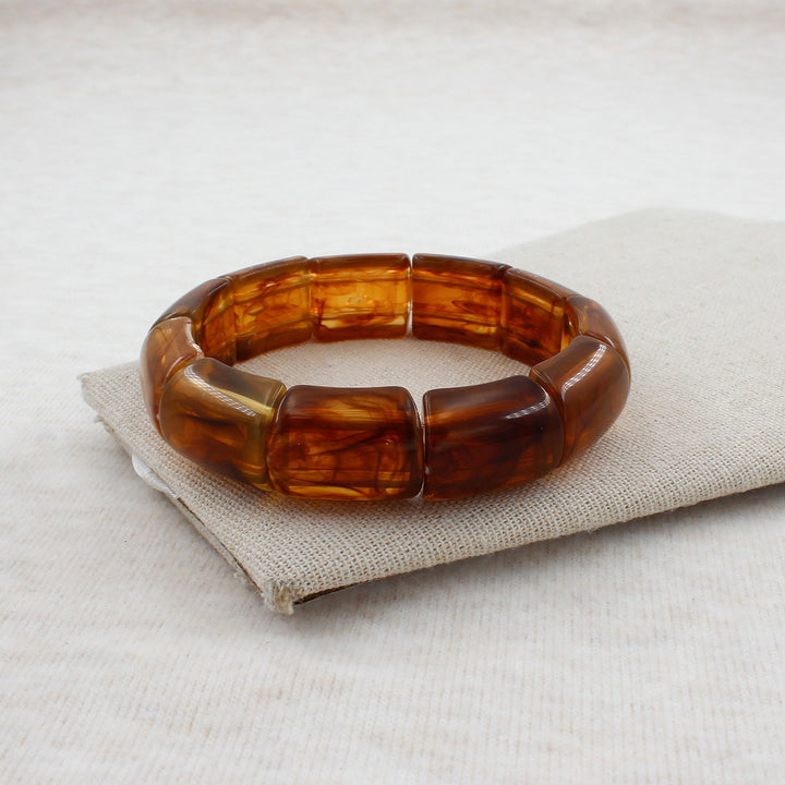 Geometric Resin Bangle Stornfield