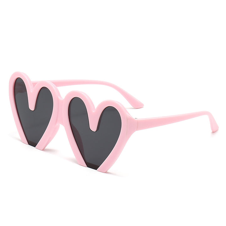 Women's fashionable sunglasses in unique heart design Stornfield