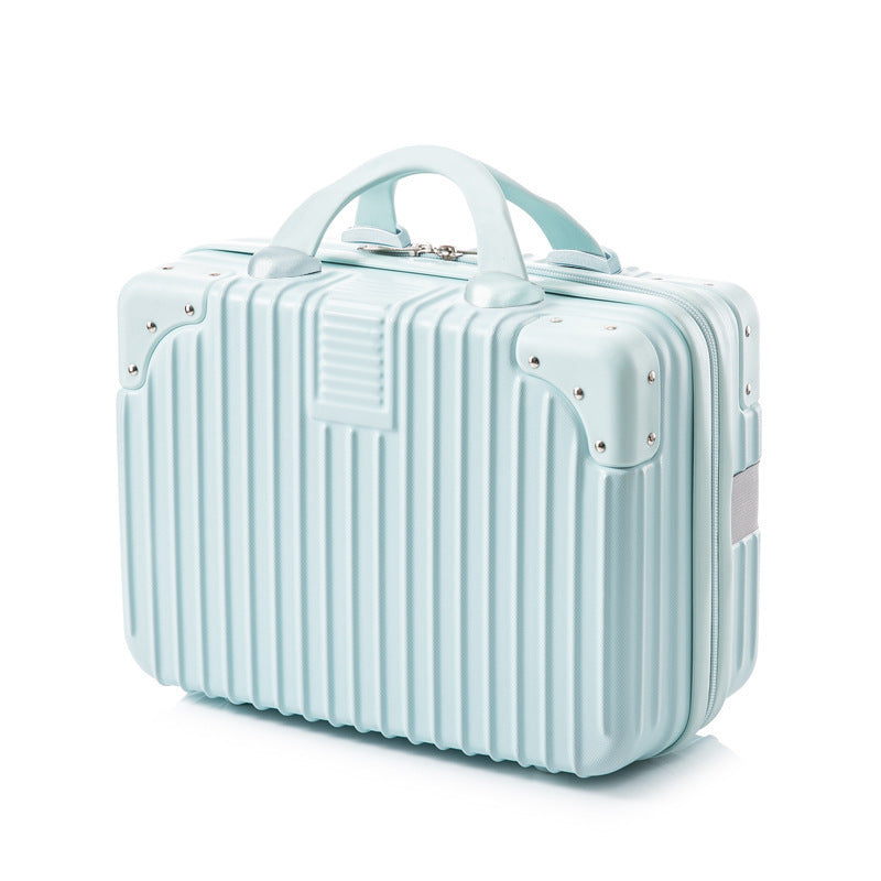 hard-shell cosmetic travel case with double top handles and reinforced corner protectors Stornfield