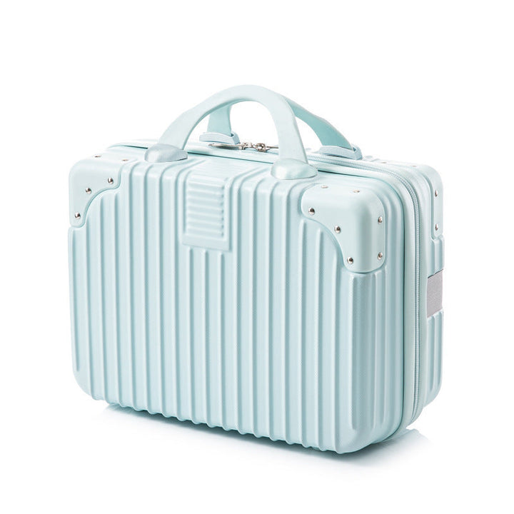 hard-shell cosmetic travel case with double top handles and reinforced corner protectors Stornfield