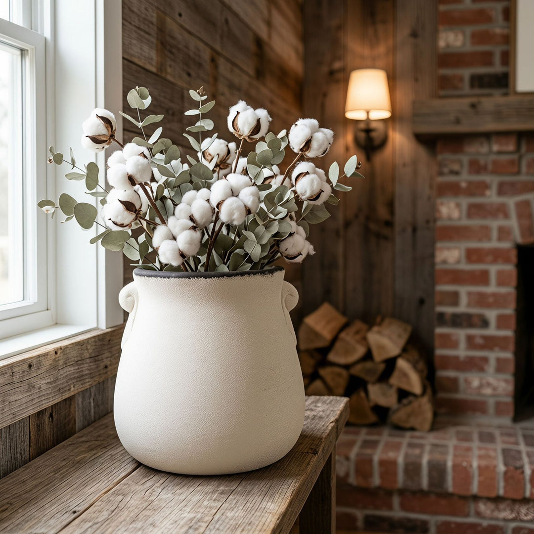 Handcrafted ceramic flower pot Stornfield
