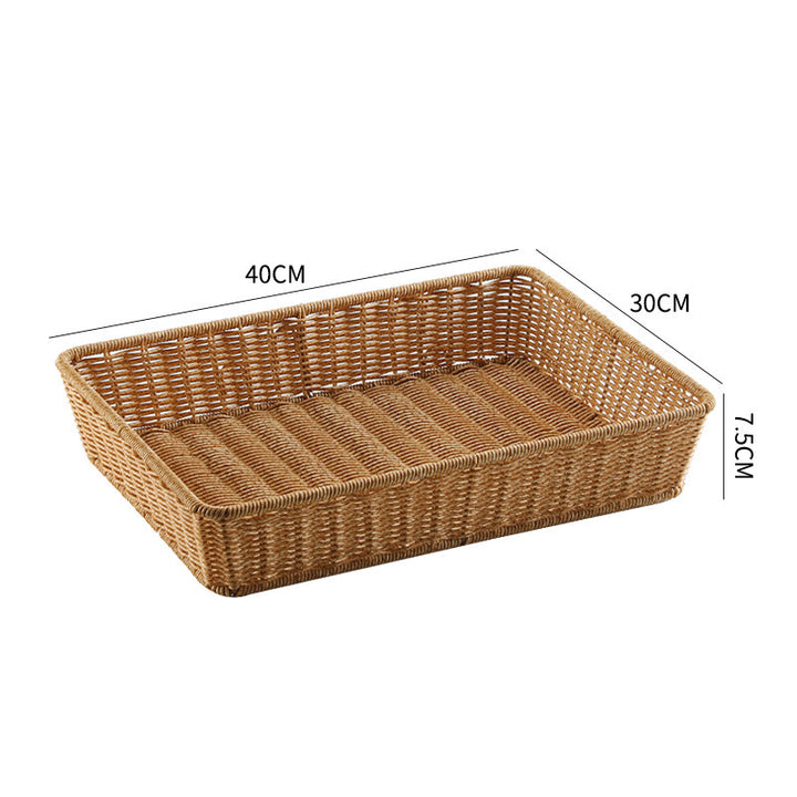 Natural Woven Storage Tray Stornfield