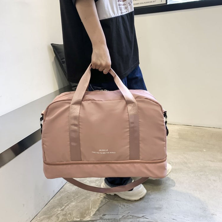 Sporty Travel Bag With Spacious Interior Compartment And Removable Shoulder Strap Stornfield