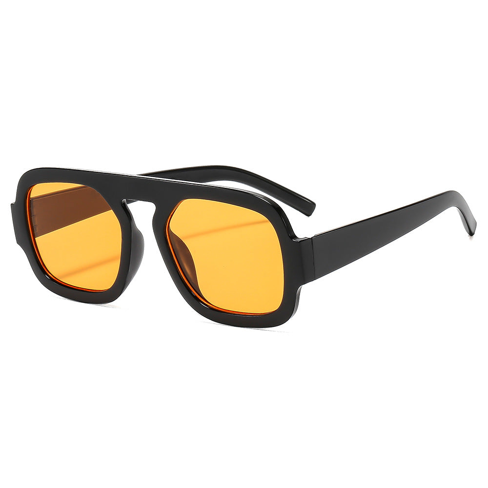 Men's Bold Retro-Inspired Square Sunglasses Stornfield