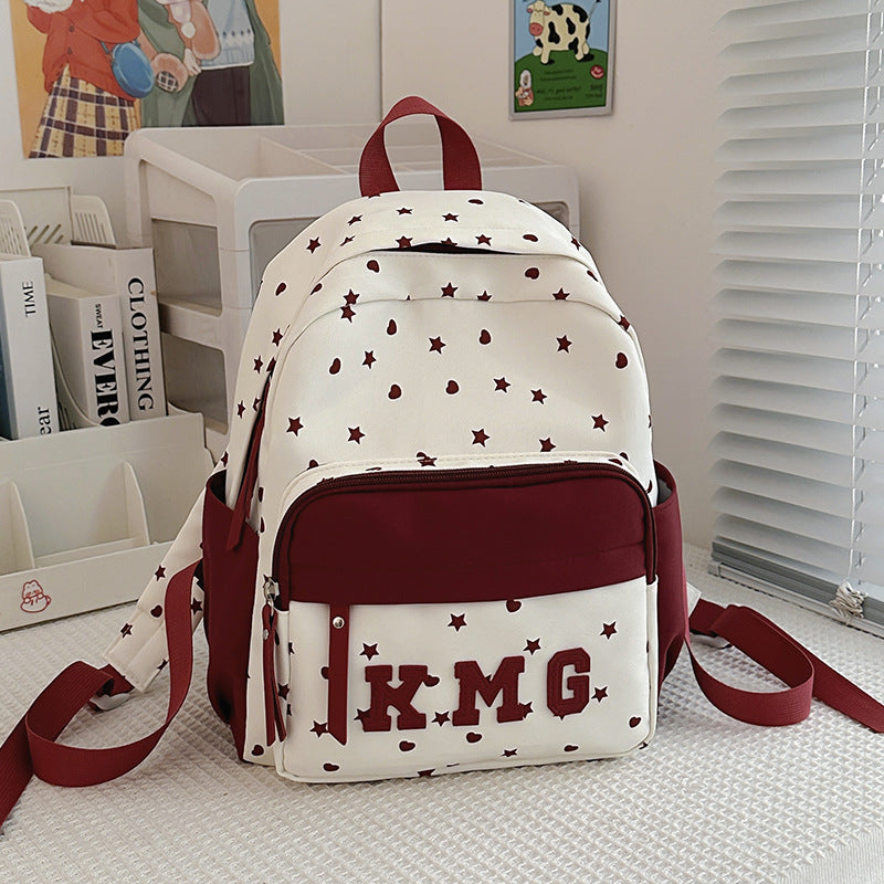 Casual Star-Patterned Backpack Stornfield 1791204760