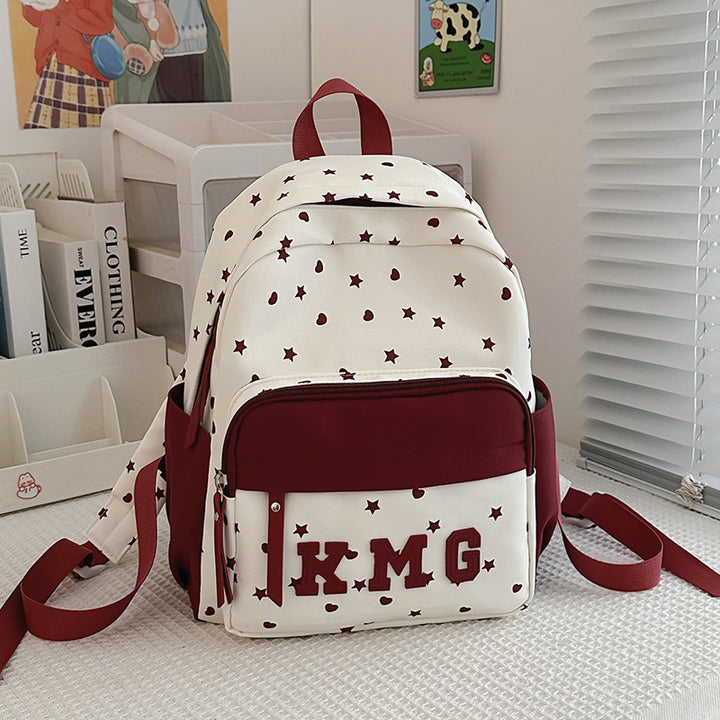 Casual Star-Patterned Backpack Stornfield 1791204760