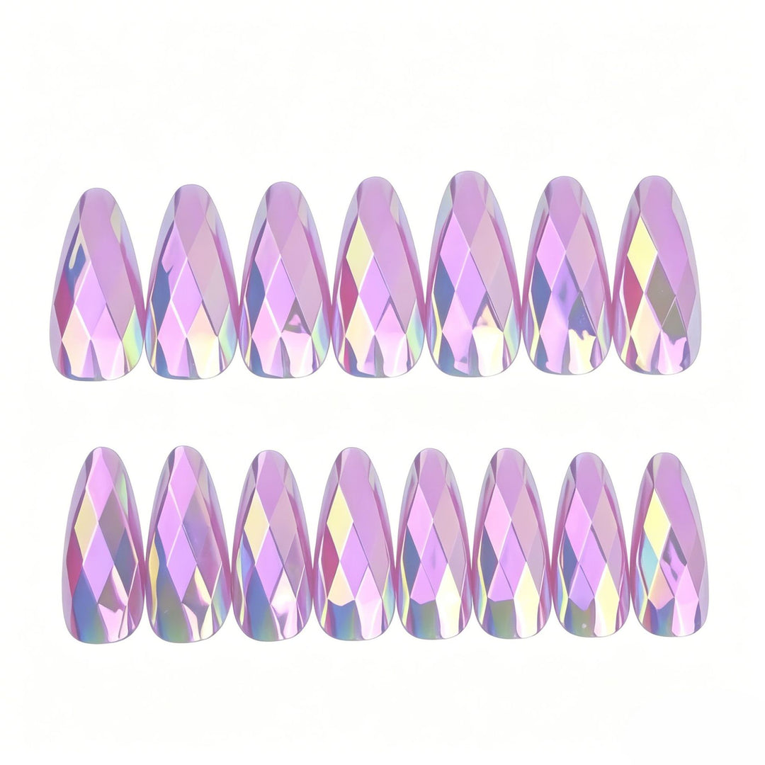 3D Geometric Pattern Nail Art Enhancements Stornfield