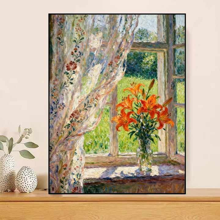 Vintage Floral Canvas Art Print Stornfield