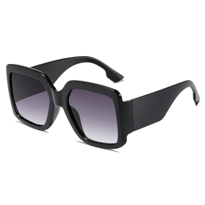 Women modern square sunglasses with mirror lenses Stornfield