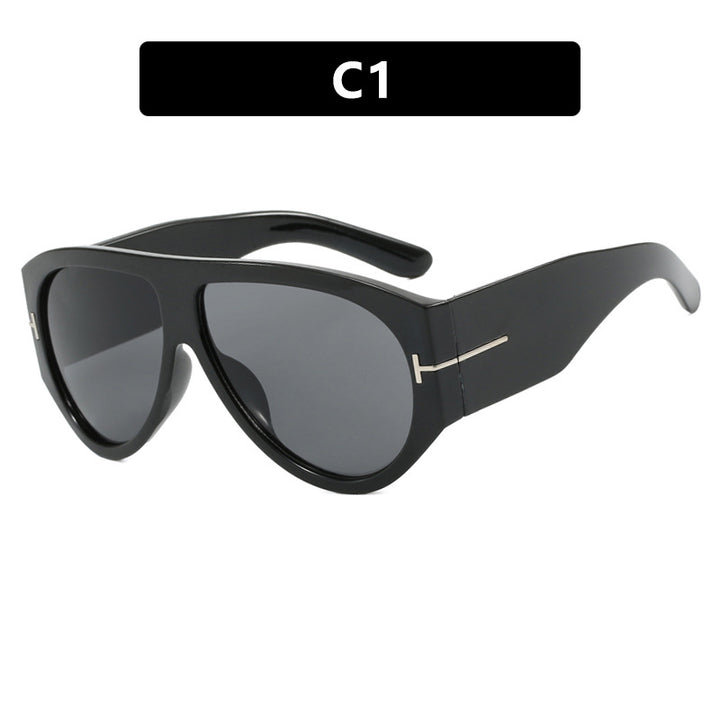 Women's fashionable oversized sunglasses in retro style Stornfield
