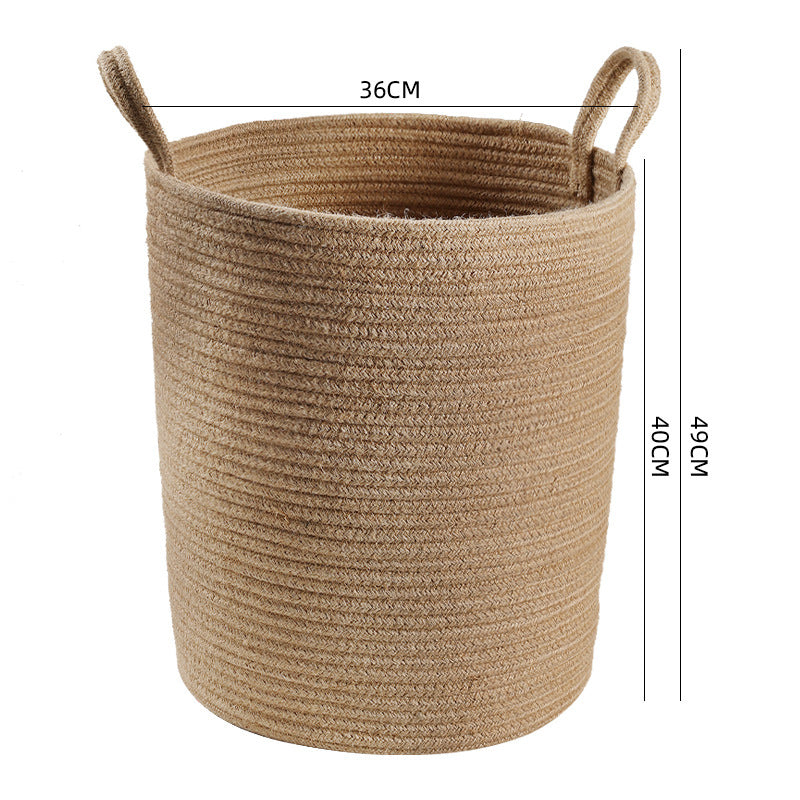 Natural Fiber Storage Basket Stornfield