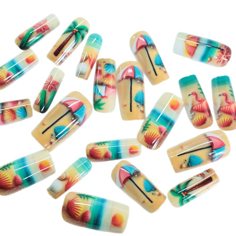 Coastal Paradise Nail Art Stornfield