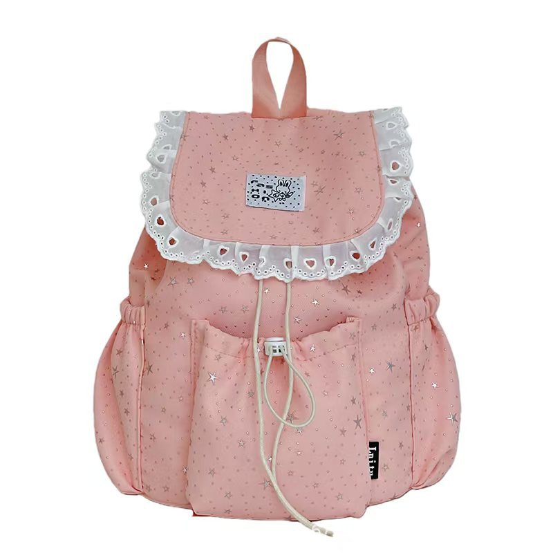 Starry Design Ruffled Backpack Stornfield