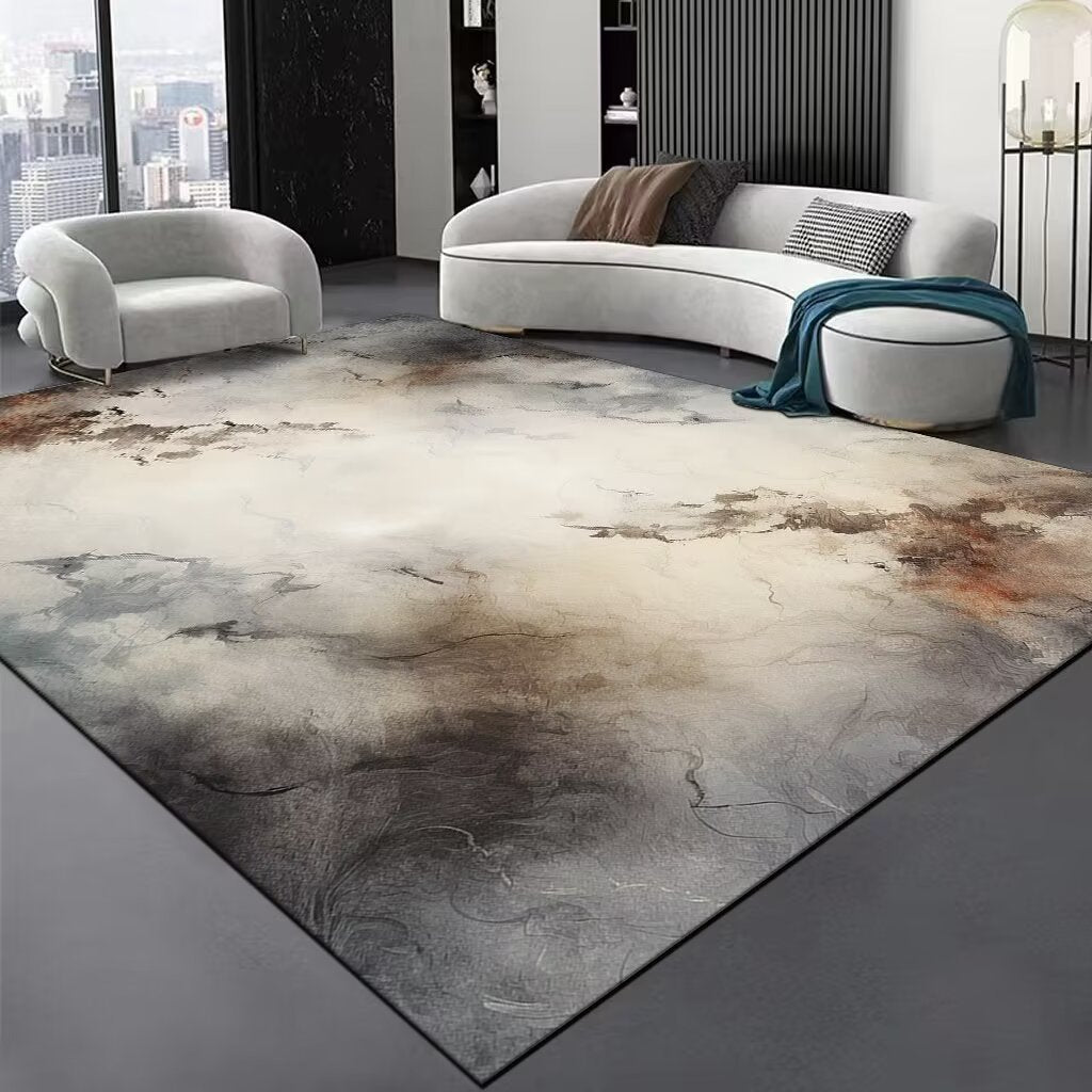 Contemporary Wave Pattern Area Rug Stornfield