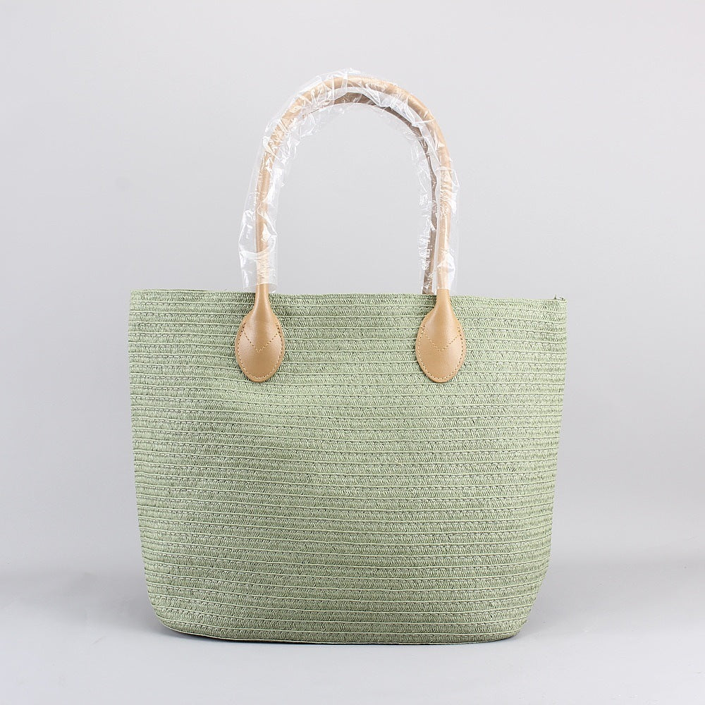 Shopping bag made of eco-friendly natural material with reinforced carrying handles Stornfield