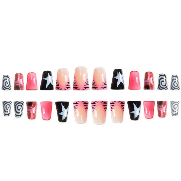 Artistic Abstract Nail Wraps Stornfield