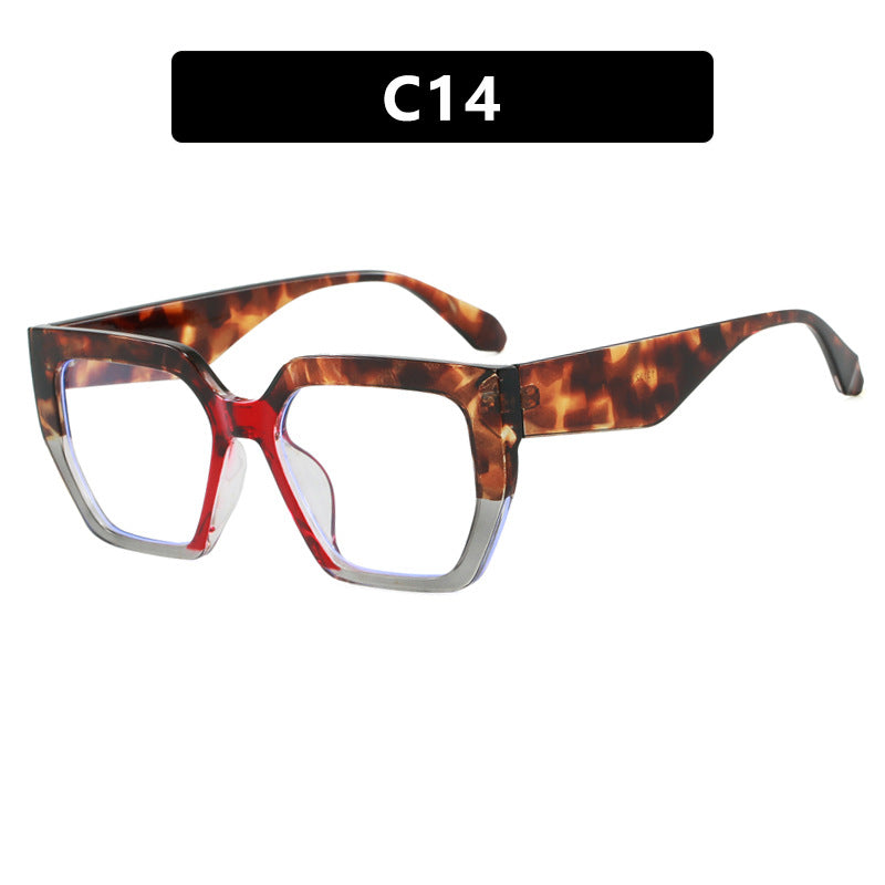 Women's geometric glasses in stylish tortoiseshell pattern Stornfield