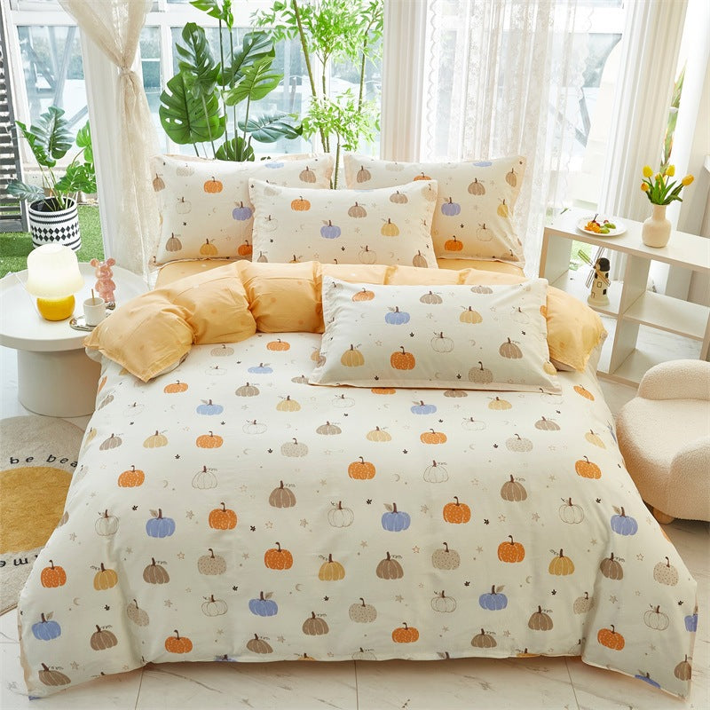 Cozy Heart Pattern Bedding Set