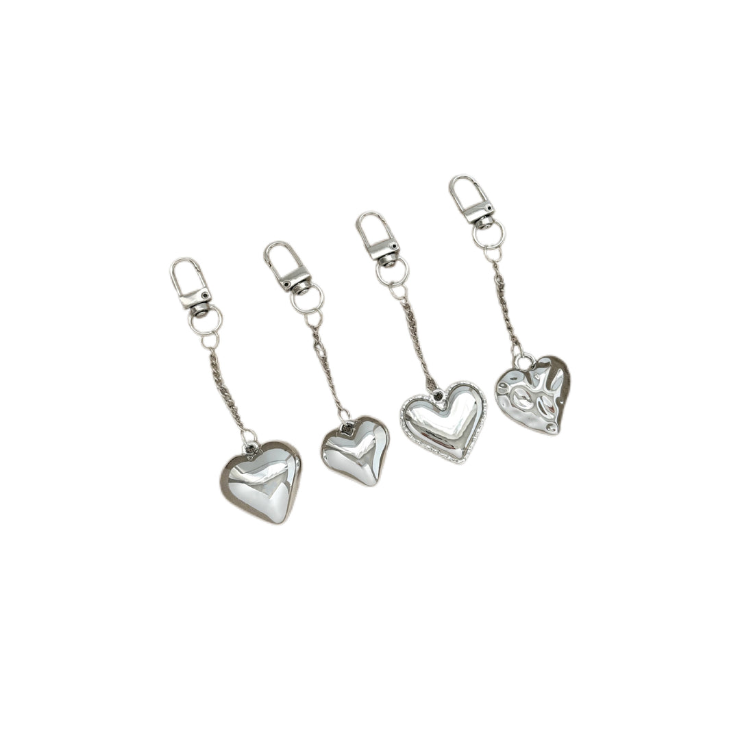Heart-Shaped Metal Keychain Stornfield