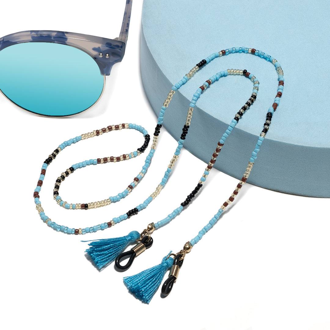 Bohemian-Inspired Beaded Eyewear Chain Stornfield