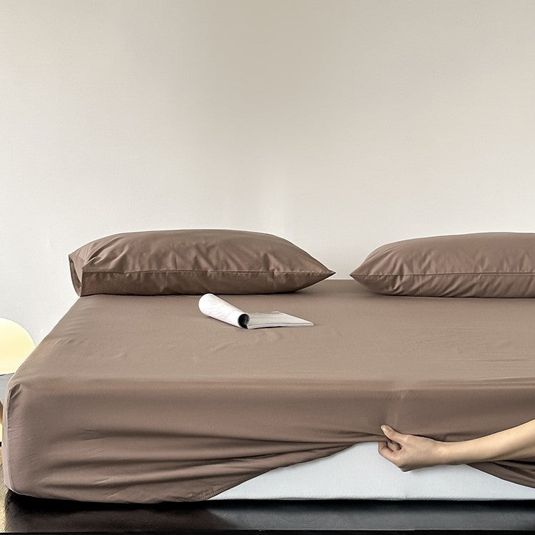 Cooling Bamboo-Blend Deep-Pocket Fitted Sheet and Pillowcase Set