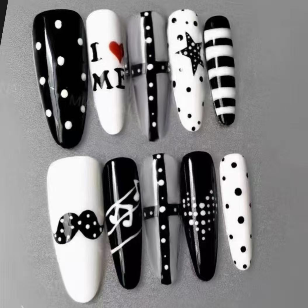 Artistic Long Stiletto Nail Enhancements Stornfield