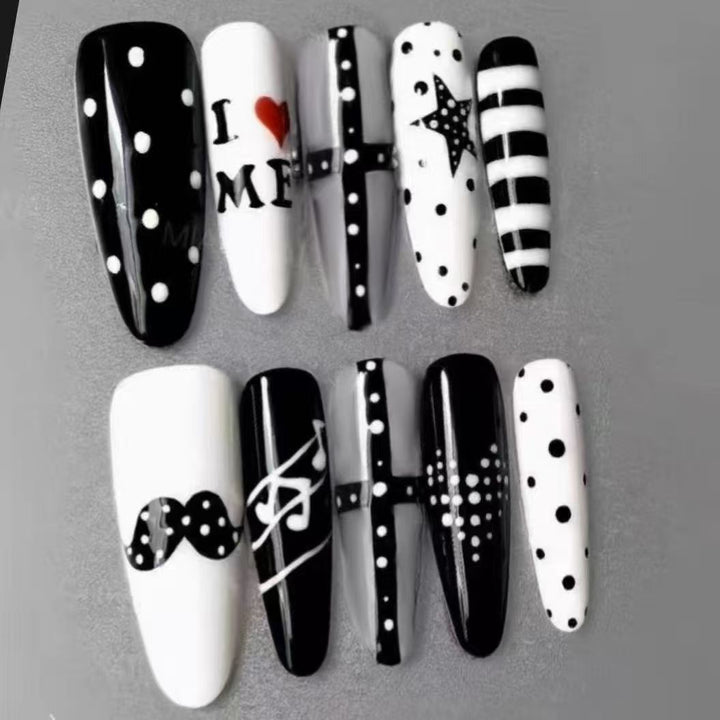 Artistic Long Stiletto Nail Enhancements Stornfield