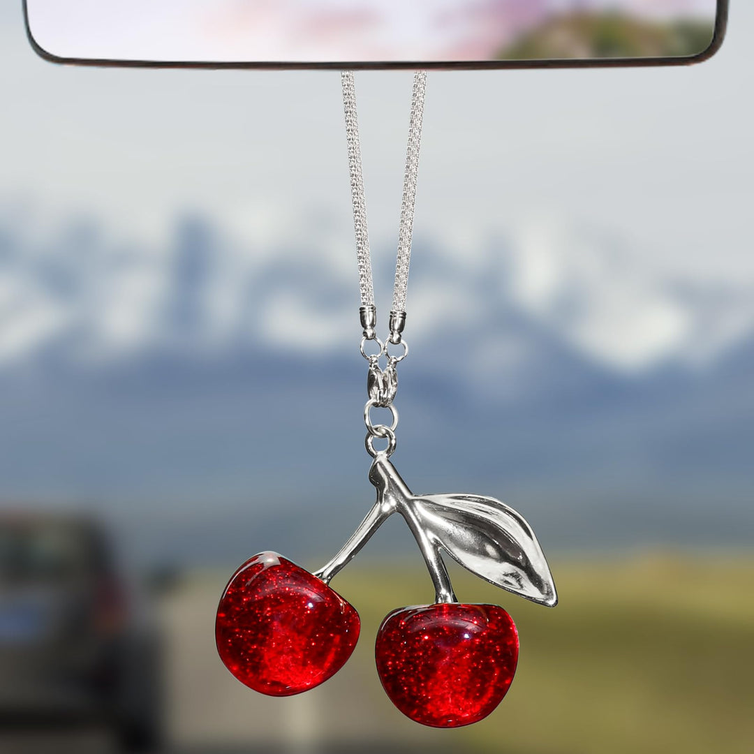 Sparkling Cherry Pendant Necklace Stornfield