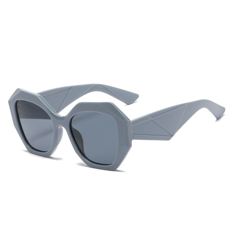 Women's extraordinary polygonal sunglasses Stornfield