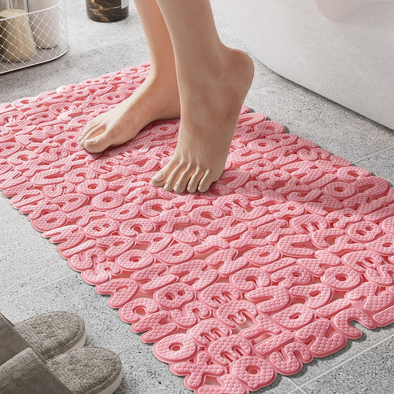 Creative Alphabet Texture Bath Mat Stornfield