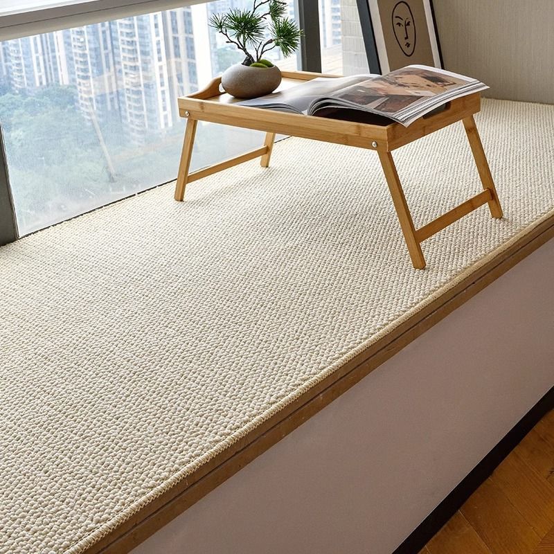 Textured Natural Fiber Area Rug