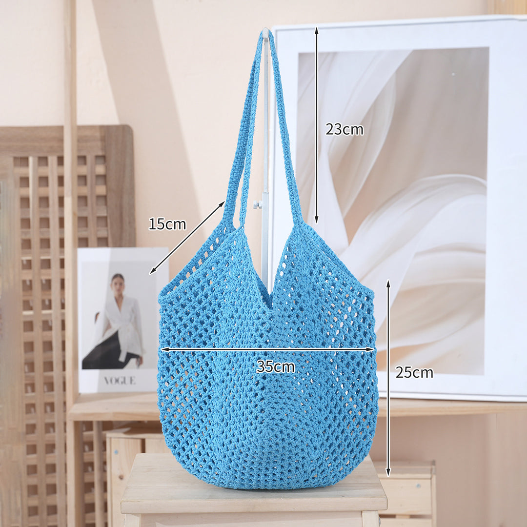 Handcrafted mesh tote bag Stornfield