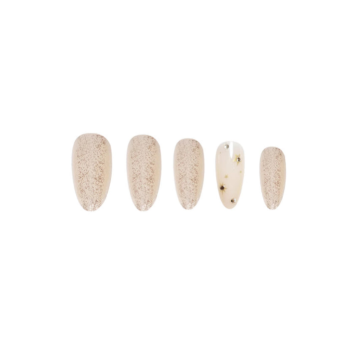Glamorous Glittery Press-On Nail Art Stornfield
