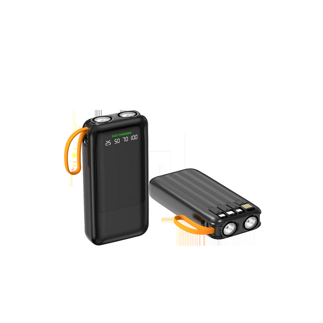 Portable power bank with LED display and intelligent fast charging function Stornfield