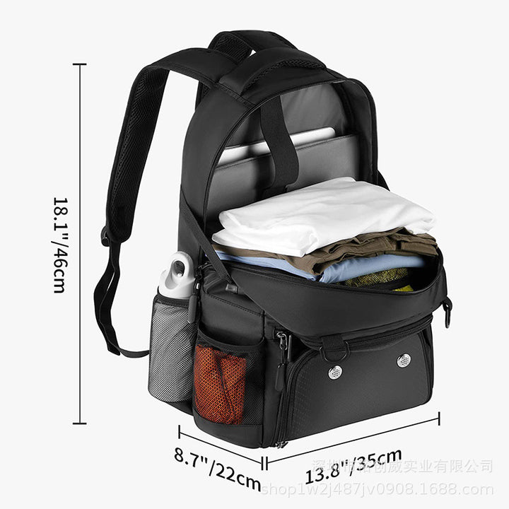 Multi-Compartment Sports Gear Backpack Stornfield