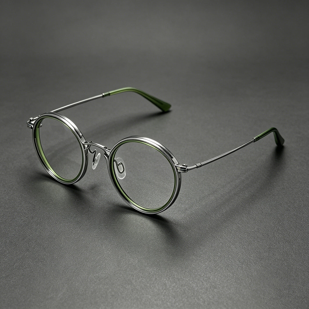 Fashionable Round Frame Glasses Stornfield