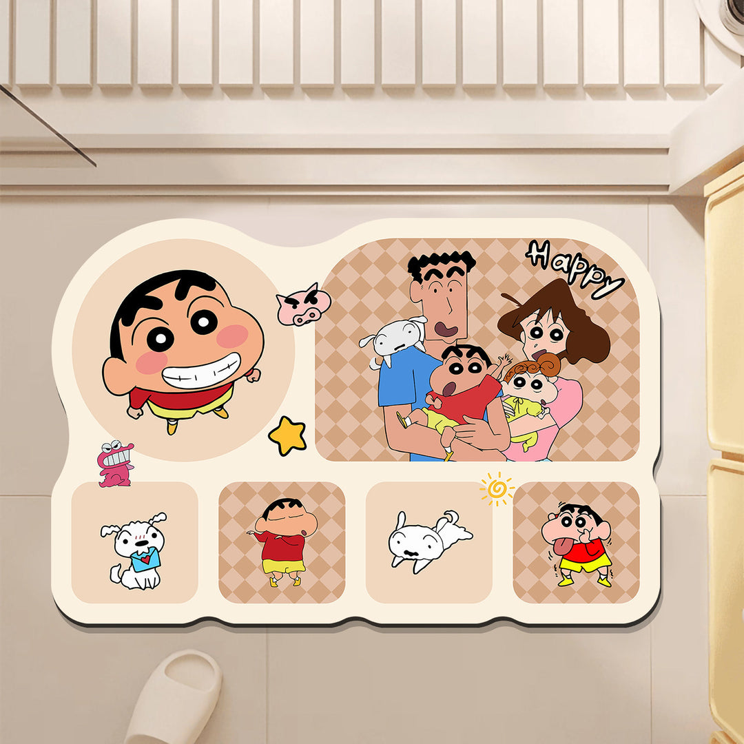 Cartoon Character Bathroom Mat