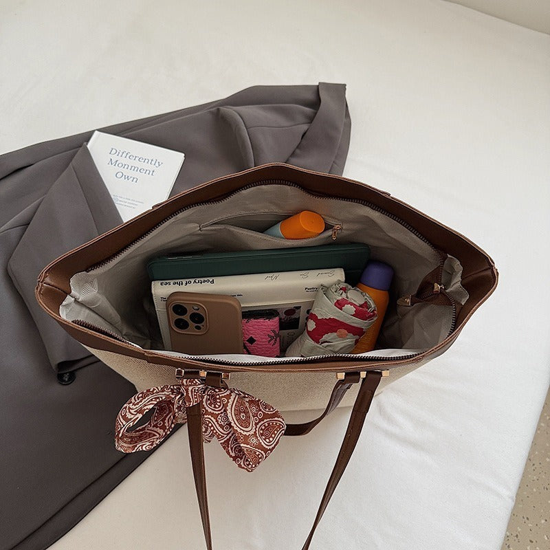 Elegant Structured Tote Bag